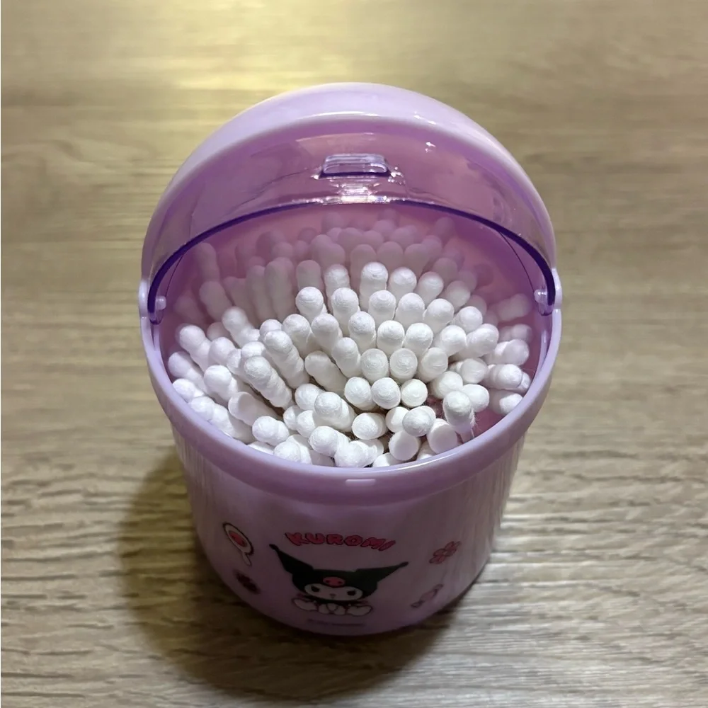 NWT Miniso Sanrio Cotton Swab Container